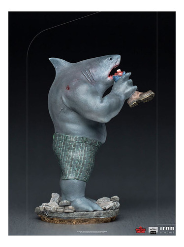 Figura - King Shark - Esquadrão Suicida - 23 Cm