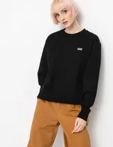 Comprar Buzo Vans Mujer Negro Cuello Redondo Flying V Crew Original