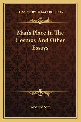 Libro Man's Place In The Cosmos And Other Essays - Seth, ...