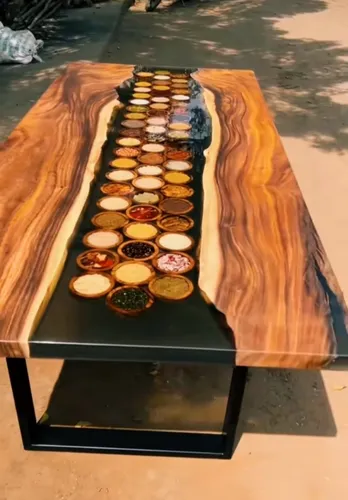 Mesas En Resina Epóxica