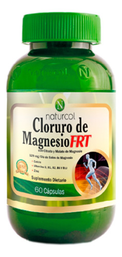 Cloruro De Magnesio Forte 60 Caps - Unidad a $62000