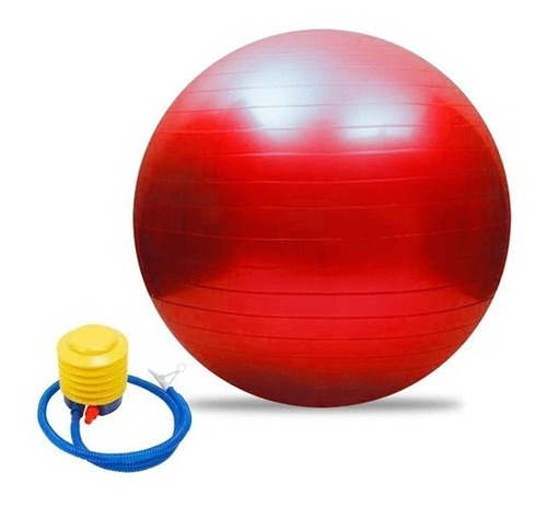 Combo Pilates Yoga Gym Pelota Esferodinamia 55 Cm + Inflador