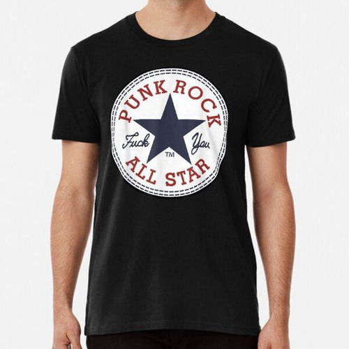 Remera Camiseta Punk Rock All Star Punk Rock Camiseta Algodo