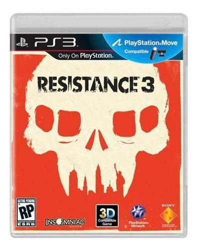 Resistance 3 Ps3 Mídia Física Novo Lacrado