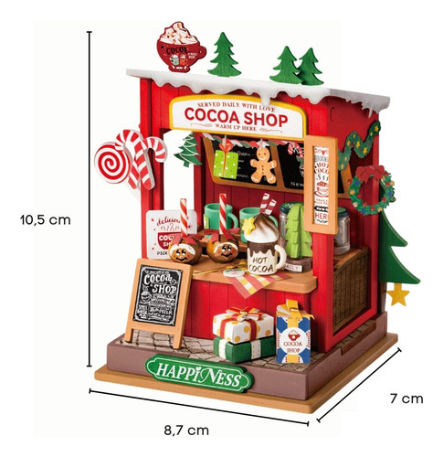 Miniatura Armable Cocoa Shop - Rolife Secret World