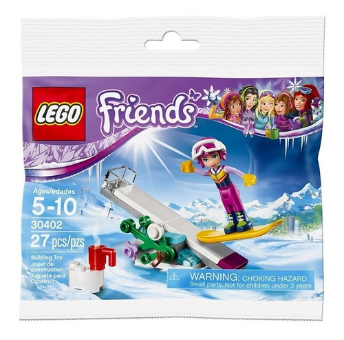 Lego Polybag Friends Snowboard Tricks (30402) Bagged