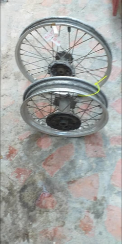 Imagen 10 de 10 de Rines Kawasaki Klr 650, Delantero Y Trasero