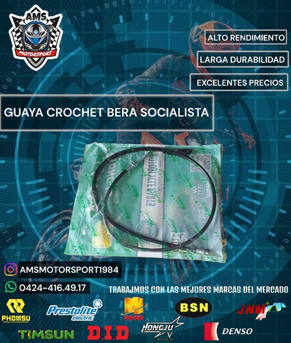 Guaya Crochet Bera Socialista 