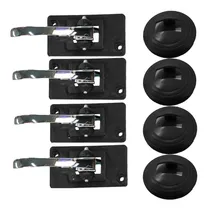Comprar Manija De Abrir Interior Metalica Cromada + Roseta Plastica  X4 Fiat 128 Fiat 125 Fiat 1600 Fiat 147