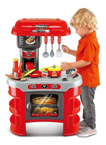 Cocina Little Chef Roja