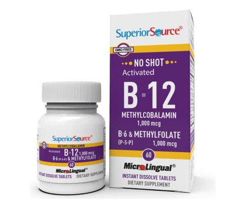 Fuente Superior No Toma Vitamina B12 Metilcobalamina 740wh