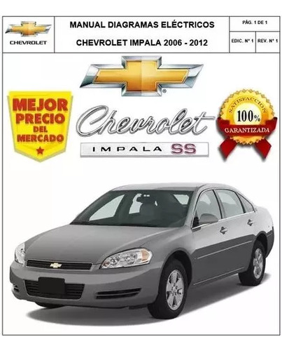 Manual Diagramas Electricos Chevrolet Impala 06 12 Oferta