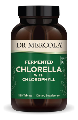 Chlorella Salud Cardíaca Cardiovascular Dr Mercola 450 Tab
