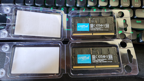 Ram Sodimm Crucial Ddr5 4800 2 X 16gb