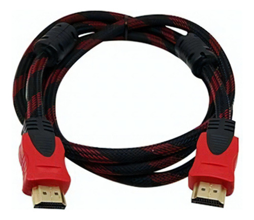 Cable Hdmi Macho A Macho De 1.5m Version 1.4 Color Negro