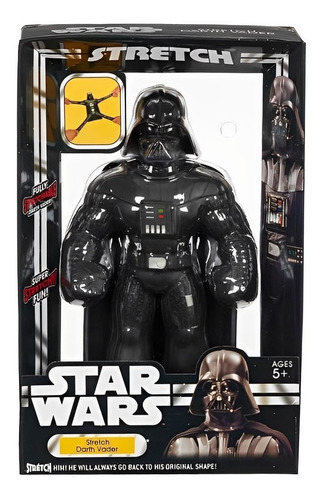 Boneco Stretch Star Wars Elástico Darth Vader 3495 - Sunny