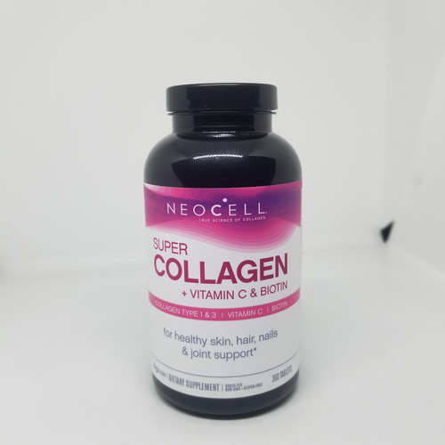 Venc Agost2023 Super Collagen C + Biotin Neocell 360 Tab Sabor Sin Sabor