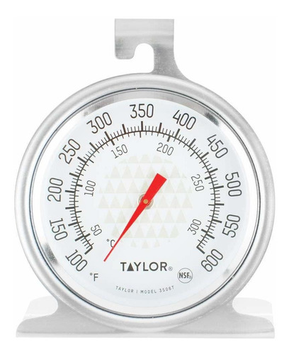 Termómetro Analógico Taylor Acero Inox Para Horno 50-300°c