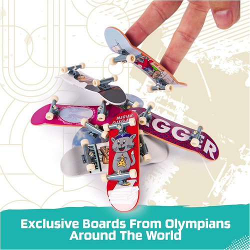 Tech Deck Paris 2024 Olympic Games 8 Patinetas Spin Master