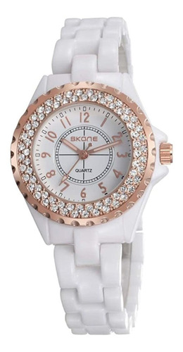 Reloj Mujer Gosasa Bd 0009 Cuarzo Pulso Blanco Just Watches