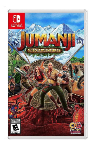 Jogo Jumanji Wild Adventures Nintendo Switch Físico