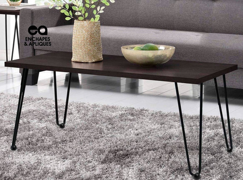 Imagen 4 de 5 de Pata Mesa Base Mueble Diagonal 30cm Metálica X 4unds