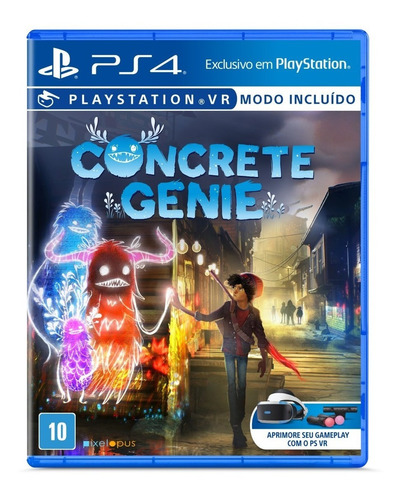 Imagem 1 de 6 de Jogo Concrete Genie Português Br C/ Nf Lacrado - Ps4