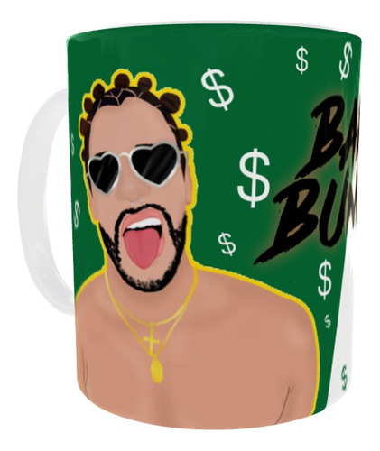 Taza - Tazón Bad Bunny De Cerámica