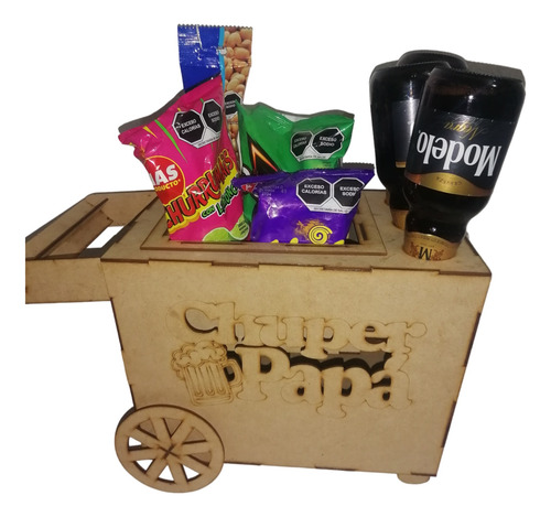 Carrito Botanero Cervecero Día Del Padre