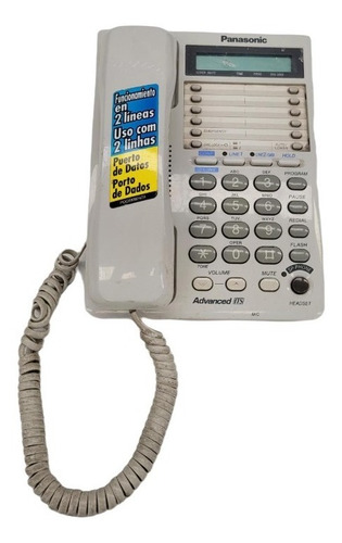 Imagen 2 de 6 de Teléfono Inalámbrico Doble Línea Panasonic