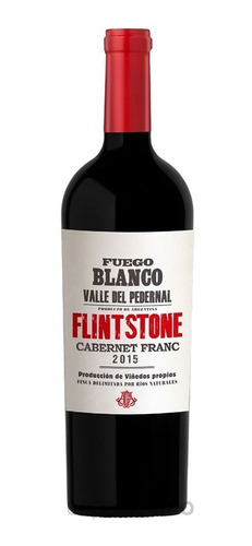Vino Fuego Blanco Cabernet Franc Flinstone 750ml Caja X6