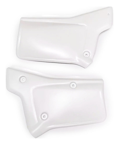 Par Cachas Laterales Honda Xr 200 R Blancas Solomototeam