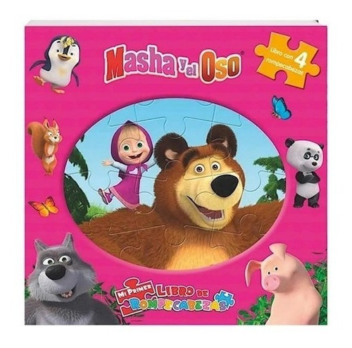 Masha Y El Oso (coleccion Mi Primer Libro De Rompecabezas)