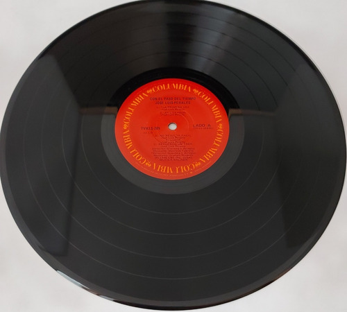 Jose Luis Perales - Con El Paso Del Tiempo Lp