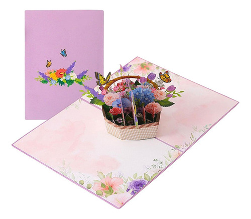 Tarjetas De Ramo De Flores 3d Papel For Ramos De Flores Flo
