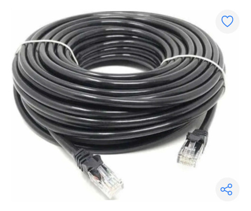 Cable Utp Cat6 Internet Exterior 50 Metro Redes  Cctv