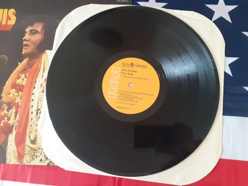 Elvis Presley Lp Pure Gold Made In U.s.a Exceptional (Usado)