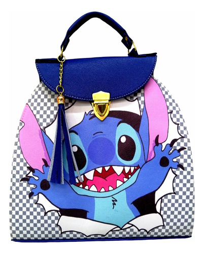 Stich Bolsa Mochila 3 En 1  