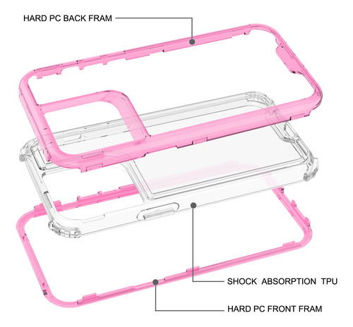 -funda Protector Uso Rudo 3 En 1 Para Samsung .