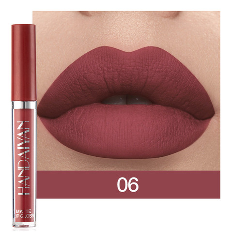 Cc Lápiz Labial Mate Hidratante Para Maquillaje De Belleza