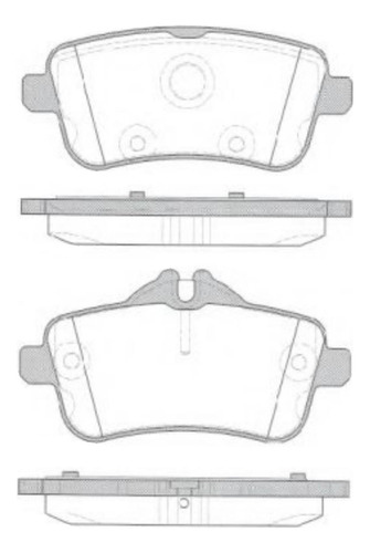 Pastilha De Freio Traseira Mercedes-benz Gle 400 3.0 Coupe.