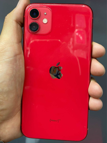 iPhone 11 Rojo 64gb Libre De Fábrica Clase A (Usado)