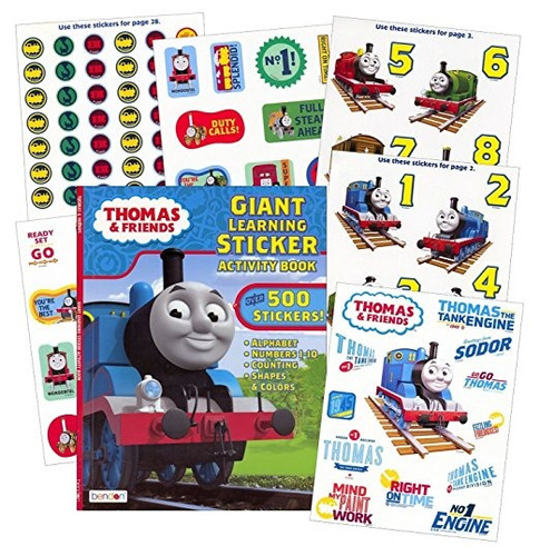 Thomas La Actividad Y El Aprendizaje Libro Tren Etiqueta - 5