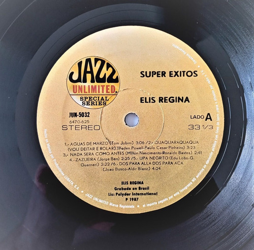 Elis Regina Lp Los Super Exitos De Elis Regina (Usado)