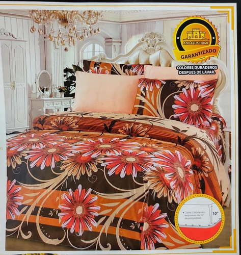 Imagen 7 de 8 de Juegos De Sabanas Matrimoniales Reversibles Tienda Chacao
