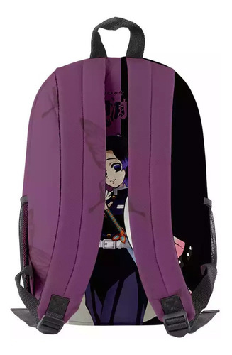 Imagen 2 de 4 de Mochila Nezuko / Shinobu Anime Kimetsu No Yaiba
