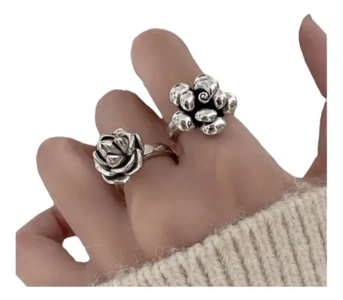 Anillos de plata vintage hotsell