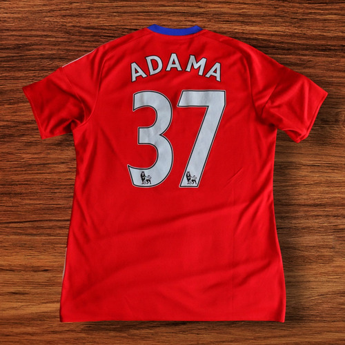 Jersey Middlesbrough De Adama Local 2016-17 Talla M Adidas (Usado)