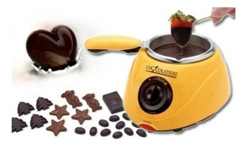 Maquina Chocolatera Fondue Olla + Moldes+ Accesorios