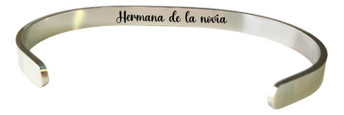 Pulsera Dama De Honor Personalizada Hermana D La Novia Mujer